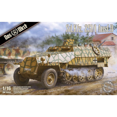 Das Werk 16005 1/16 Sd.Kfz.251/1 Ausf.D Halftrack